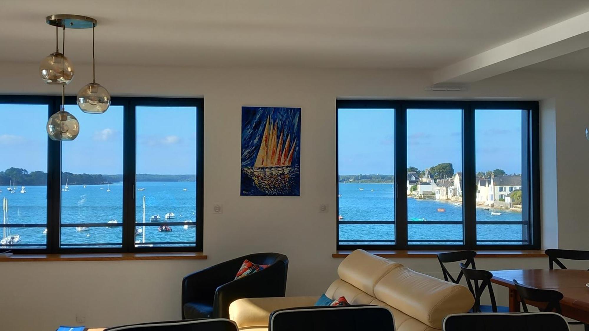 Appartement Vue Sur La Mer A L'Ile Tudy ! Ngoại thất bức ảnh